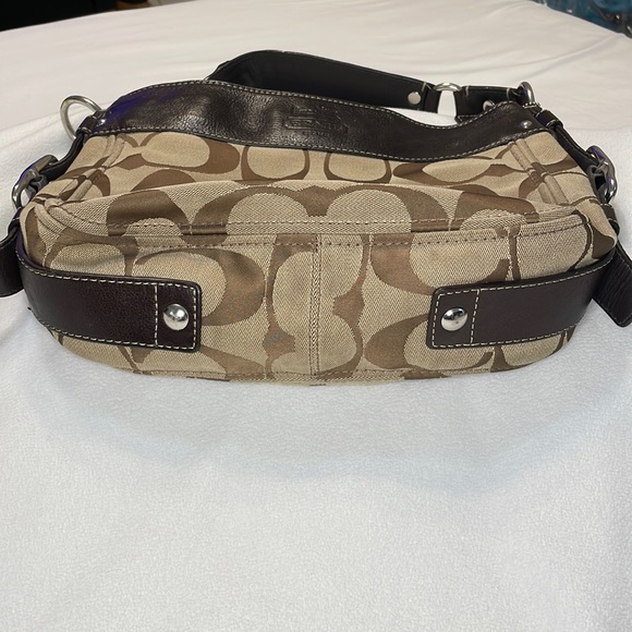 Coach F12657 "Zoe"- Women's Signature Hobo Bag - Picture 8 of 10